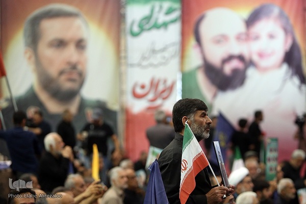 آئین بزرگداشت شهدای اقتدار ایران