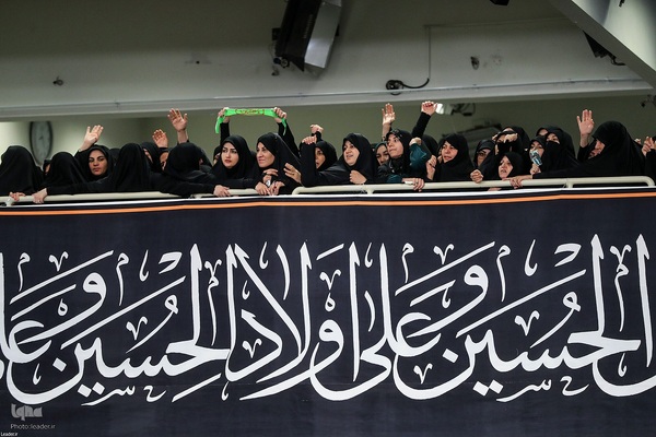 اولین شب مراسم عزاداری سید و سالار شهیدان(ع) در حسینیه امام خمینی(ره)