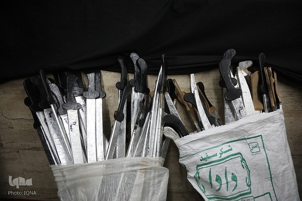 آیین سنتی مشق شمشیر در قم