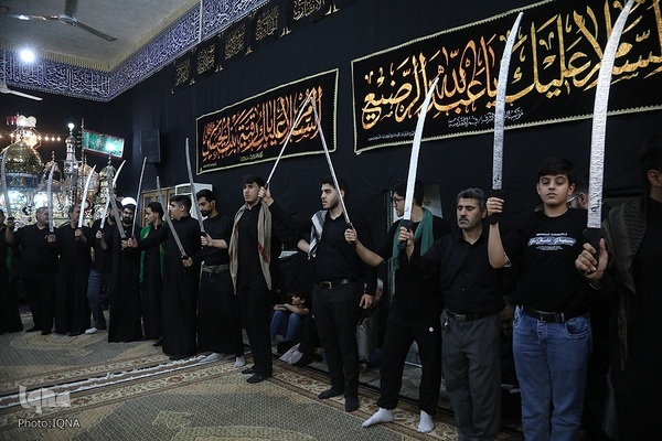 آیین سنتی مشق شمشیر در قم