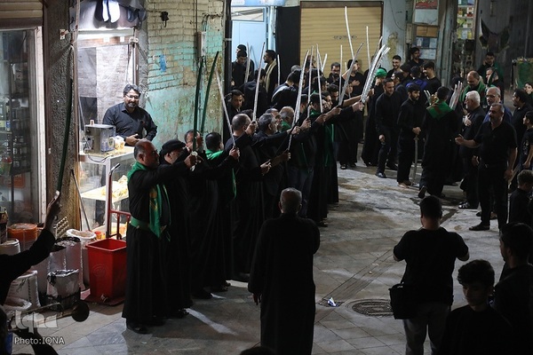 آیین سنتی مشق شمشیر در قم