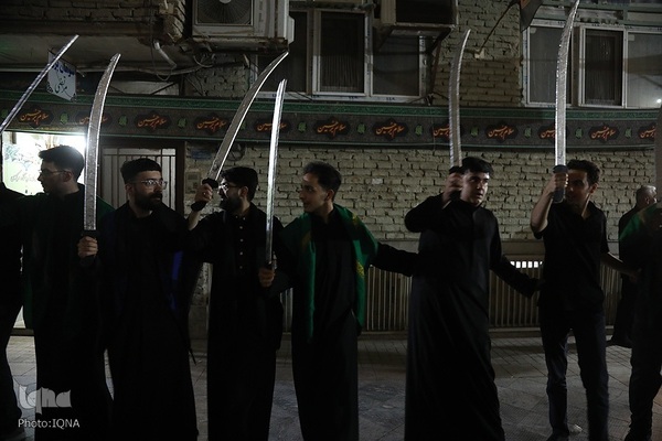 آیین سنتی مشق شمشیر در قم