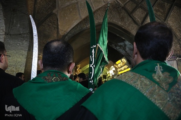 آیین سنتی مشق شمشیر در قم