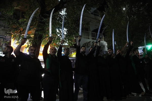 آیین سنتی مشق شمشیر در قم