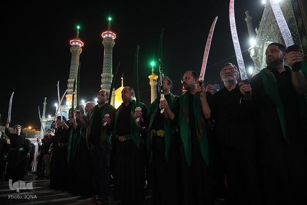 آیین سنتی مشق شمشیر در قم