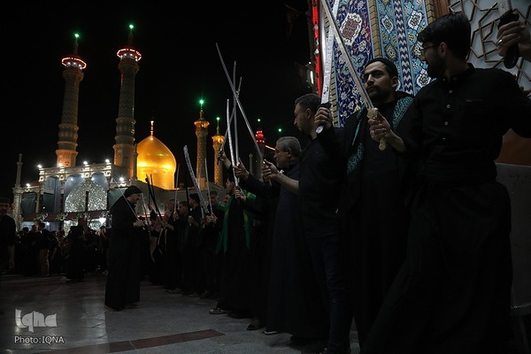 آیین سنتی مشق شمشیر در قم