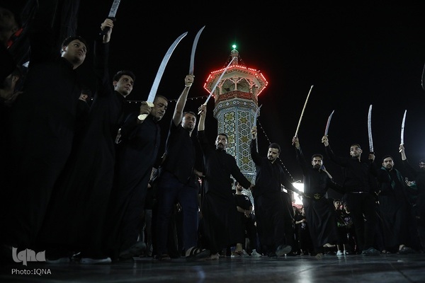 آیین سنتی مشق شمشیر در قم