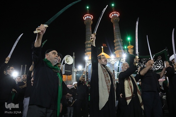 آیین سنتی مشق شمشیر در قم