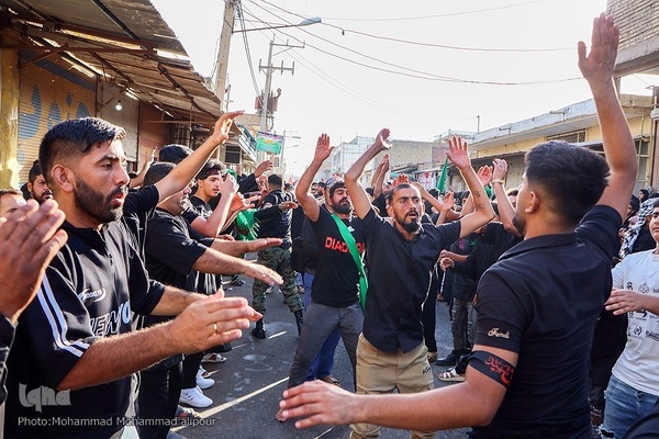مراسم عزاداری «یوم العباس» در اهواز
