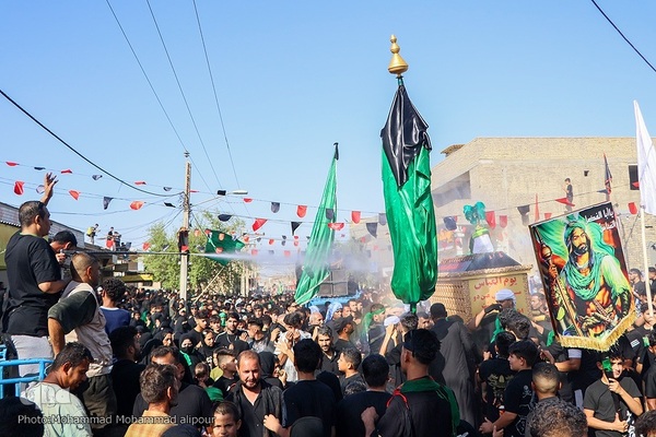 مراسم عزاداری «یوم العباس» در اهواز