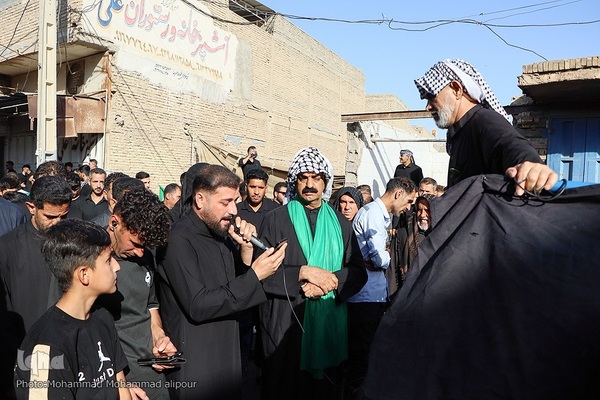 مراسم عزاداری «یوم العباس» در اهواز