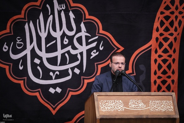 مراسم عزاداری شب تاسوعا در حسینیه امام خمینی(ره)