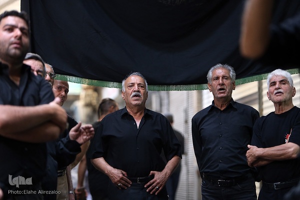 مراسم عزاداری تاسوعای حسینی در بازار بزرگ تهران