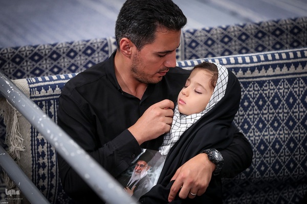 مراسم عزاداری شام غریبان در حسینیه امام خمینی(ره)