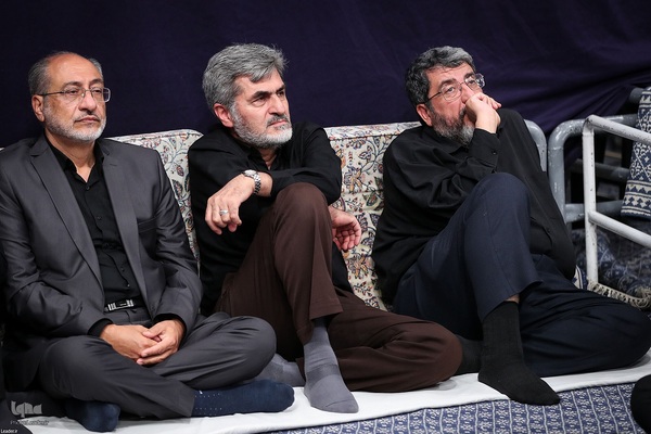 مراسم عزاداری شام غریبان در حسینیه امام خمینی(ره)