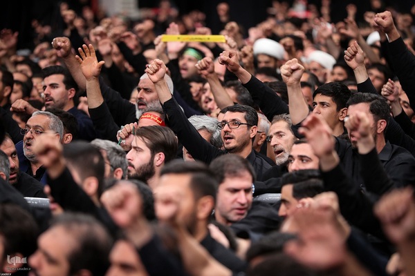 مراسم عزاداری شام غریبان در حسینیه امام خمینی(ره)