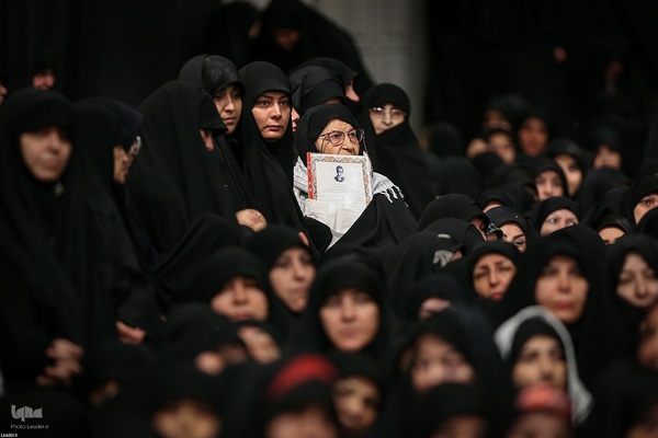 مراسم عزاداری شام غریبان در حسینیه امام خمینی(ره)