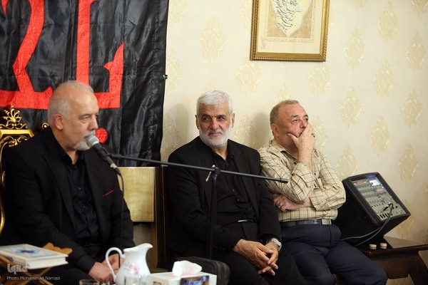 شب سوم شهادت امام حسین(ع) در بیت استاد موسوی‌بلده