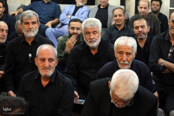 شب سوم شهادت امام حسین(ع) در بیت استاد موسوی‌بلده