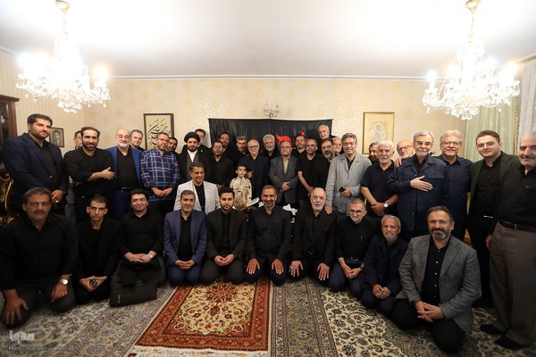 شب سوم شهادت امام حسین(ع) در بیت استاد موسوی‌بلده