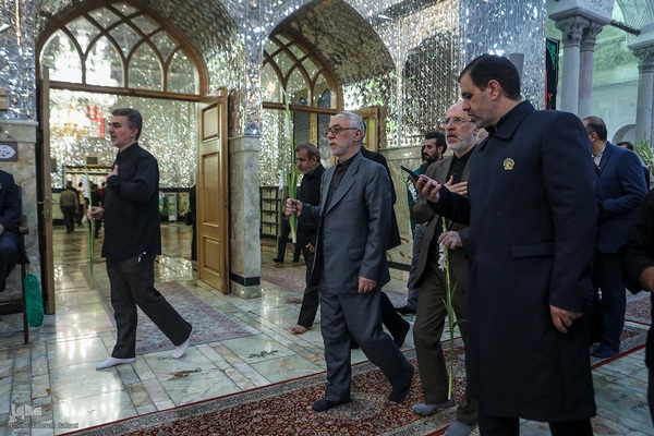 حضور جامعه قرآنی بر مزار شهیدان سلامی و طهرانچی