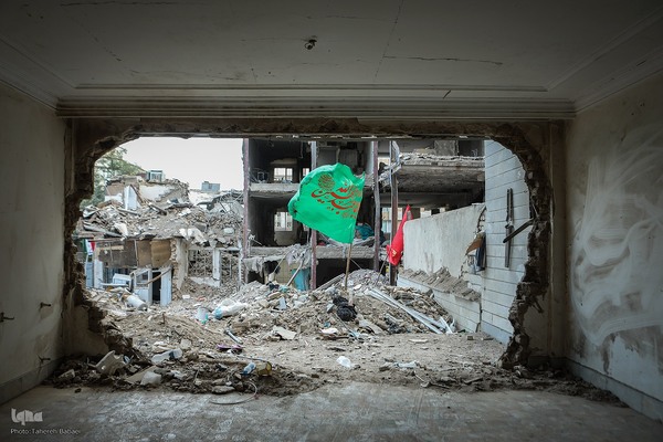 مراسم عزاداری و تجدید بیعت با شهدای حمله تروریستی رژیم صهیونیستی به نارمک