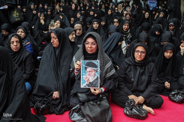 مراسم عزاداری و تجدید بیعت با شهدای حمله تروریستی رژیم صهیونیستی به نارمک