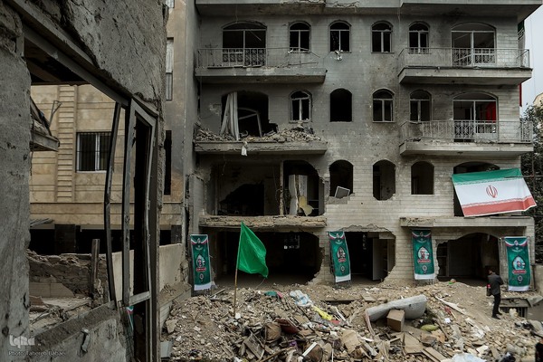 مراسم عزاداری و تجدید بیعت با شهدای حمله تروریستی رژیم صهیونیستی به نارمک