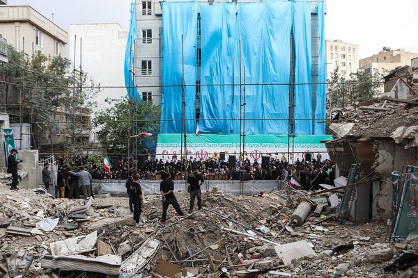 مراسم عزاداری و تجدید بیعت با شهدای حمله تروریستی رژیم صهیونیستی به نارمک