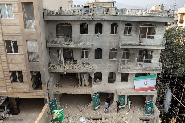 مراسم عزاداری و تجدید بیعت با شهدای حمله تروریستی رژیم صهیونیستی به نارمک