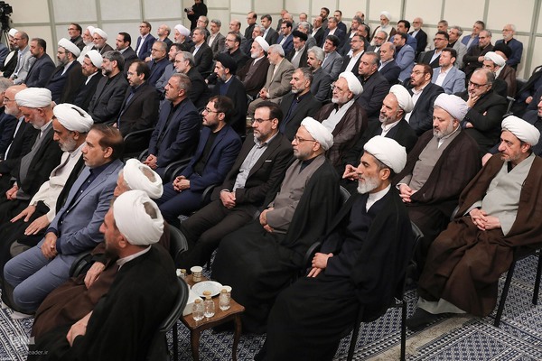 دیدار رئیس و مسئولان عالی قوه قضائیه با رهبر معظم انقلاب