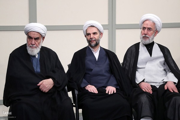 دیدار رئیس و مسئولان عالی قوه قضائیه با رهبر معظم انقلاب