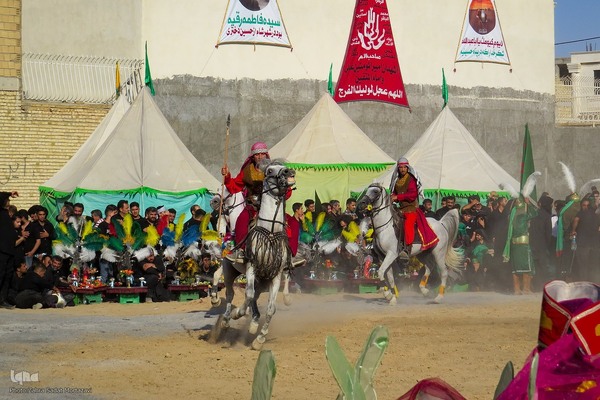 مراسم تعزیه و مقتل‌خوانی در خمینی‌شهر اصفهان