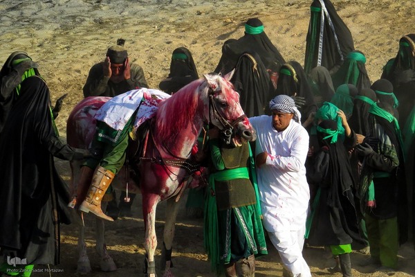 مراسم تعزیه و مقتل‌خوانی در خمینی‌شهر اصفهان