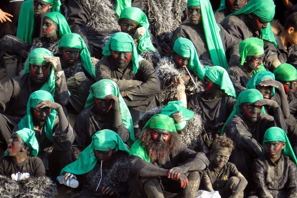 مراسم تعزیه و مقتل‌خوانی در خمینی‌شهر اصفهان