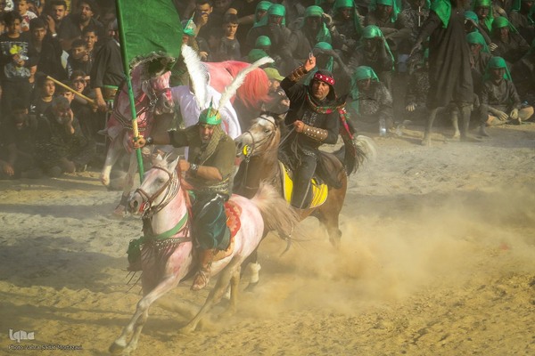 مراسم تعزیه و مقتل‌خوانی در خمینی‌شهر اصفهان