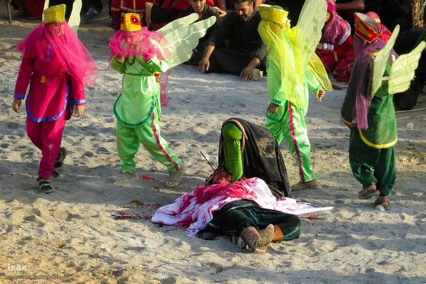 مراسم تعزیه و مقتل‌خوانی در خمینی‌شهر اصفهان