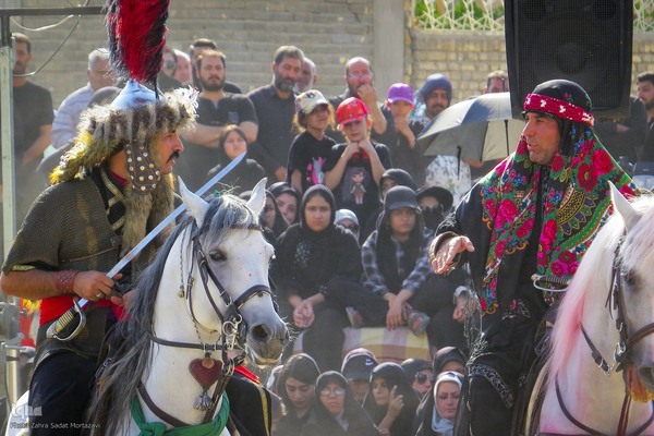 مراسم تعزیه و مقتل‌خوانی در خمینی‌شهر اصفهان