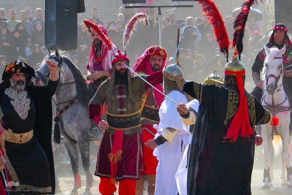 مراسم تعزیه و مقتل‌خوانی در خمینی‌شهر اصفهان