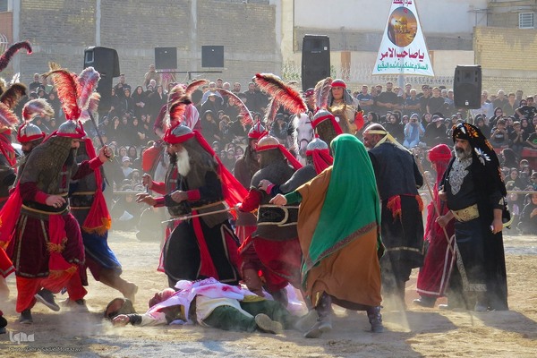 مراسم تعزیه و مقتل‌خوانی در خمینی‌شهر اصفهان