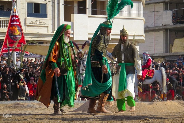 مراسم تعزیه و مقتل‌خوانی در خمینی‌شهر اصفهان