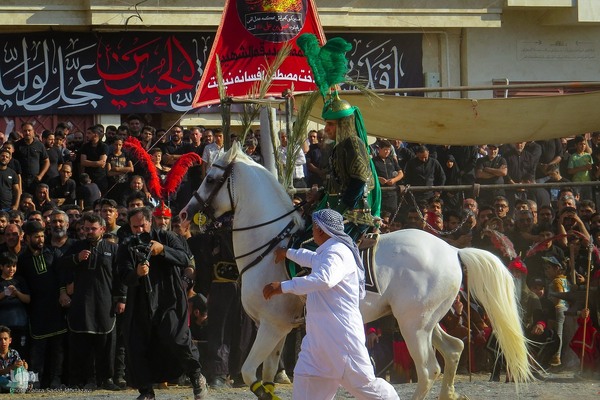 مراسم تعزیه و مقتل‌خوانی در خمینی‌شهر اصفهان