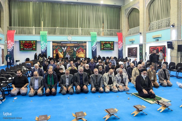 مراسم بزرگداشت سپهبد شهید حسین سلامی و دیگر شهدای قرآنی جنگ دوازده‌روزه