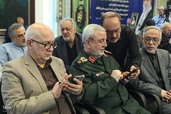 مراسم بزرگداشت سپهبد شهید حسین سلامی و دیگر شهدای قرآنی جنگ دوازده‌روزه