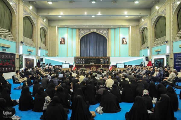 مراسم بزرگداشت سپهبد شهید حسین سلامی و دیگر شهدای قرآنی جنگ دوازده‌روزه