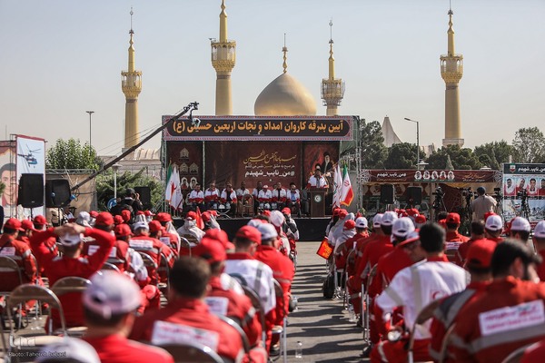 رزمایش اربعین حسینی هلال احمر