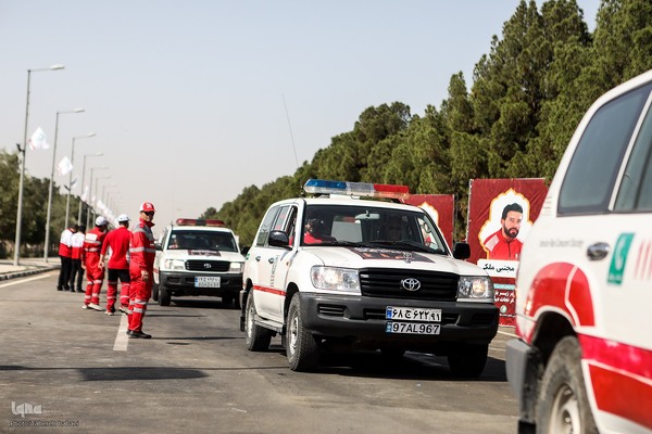 رزمایش اربعین حسینی هلال احمر