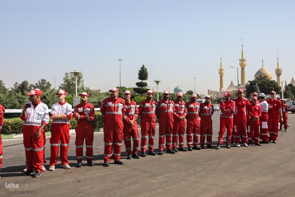 رزمایش اربعین حسینی هلال احمر