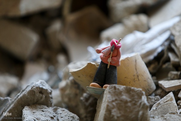 سکوت ویرانه ها،فریاد حقیقت است