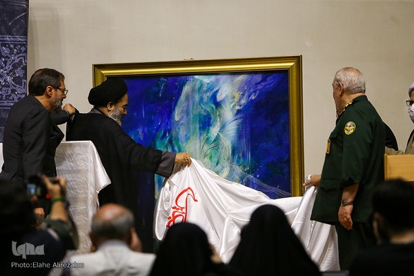 آئین رونمایی از آثار فرهنگی و علمی اربعین